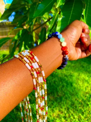 Oksana Fluorescent Waist bead