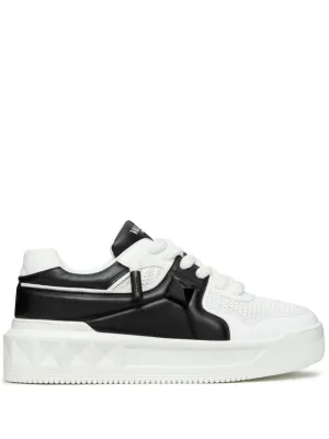 One stud xl leather sneakers