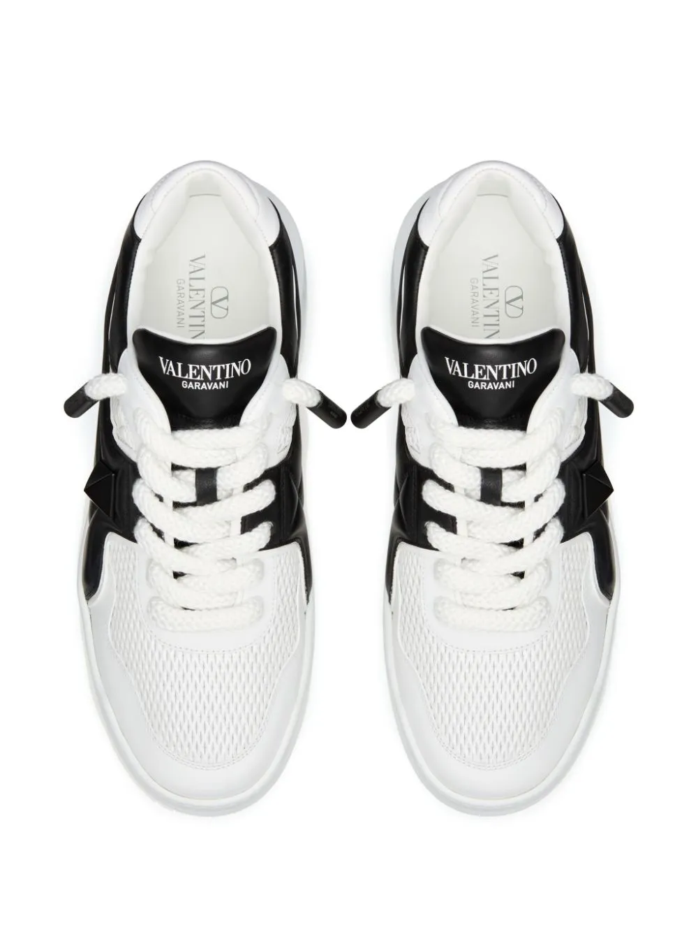 One stud xl leather sneakers