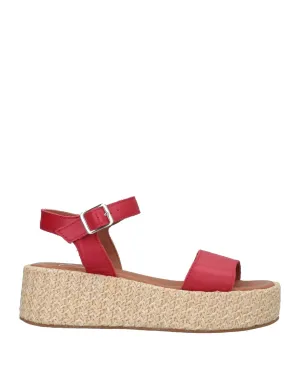 OROSCURO Leather Espadrilles (17432045OT) Woman