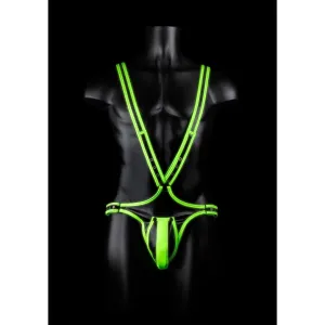 Ouch! Glow in the Dark Harnais couvrant le corps