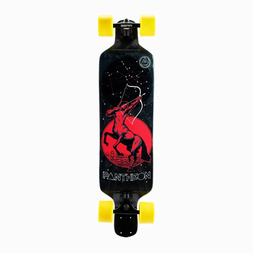 Pantheon Supersonic Bamboo LDP Longboard complete with McFlys