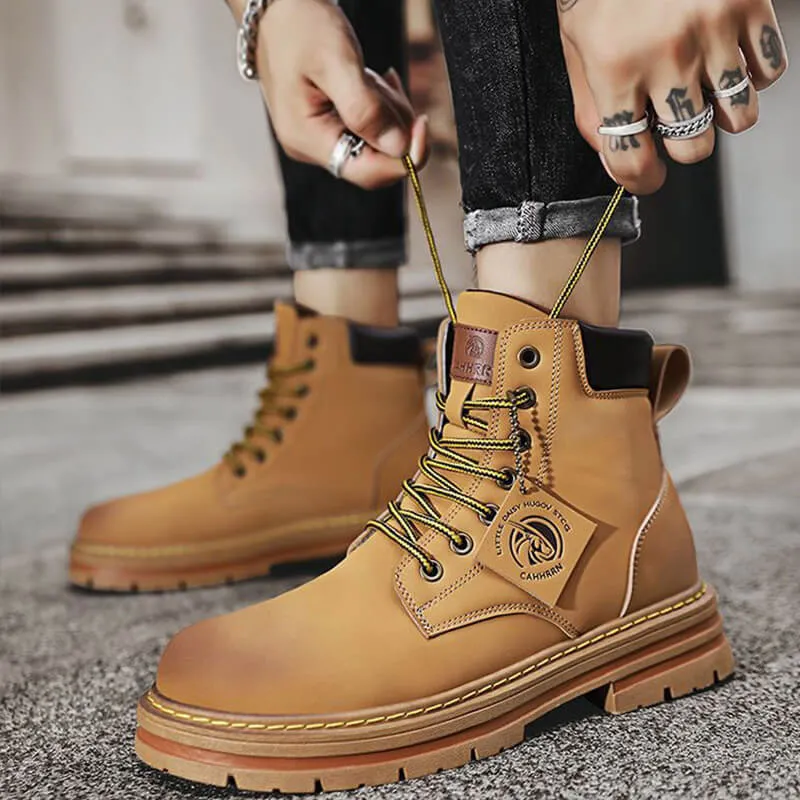 [perfect gift] Men's Classic Vintage Motorcycle Boots（50% OFF）