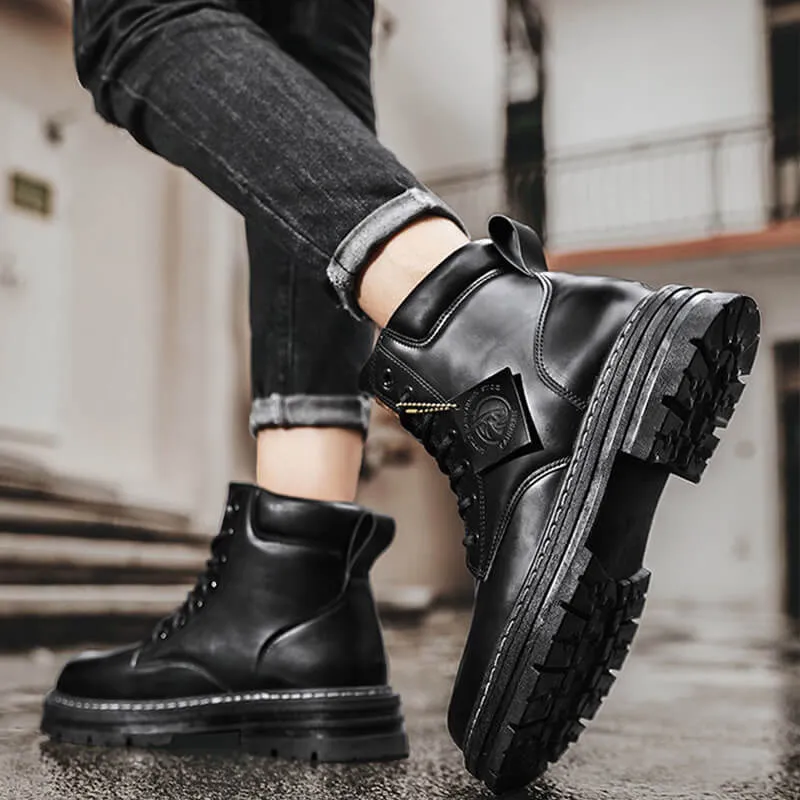 [perfect gift] Men's Classic Vintage Motorcycle Boots（50% OFF）