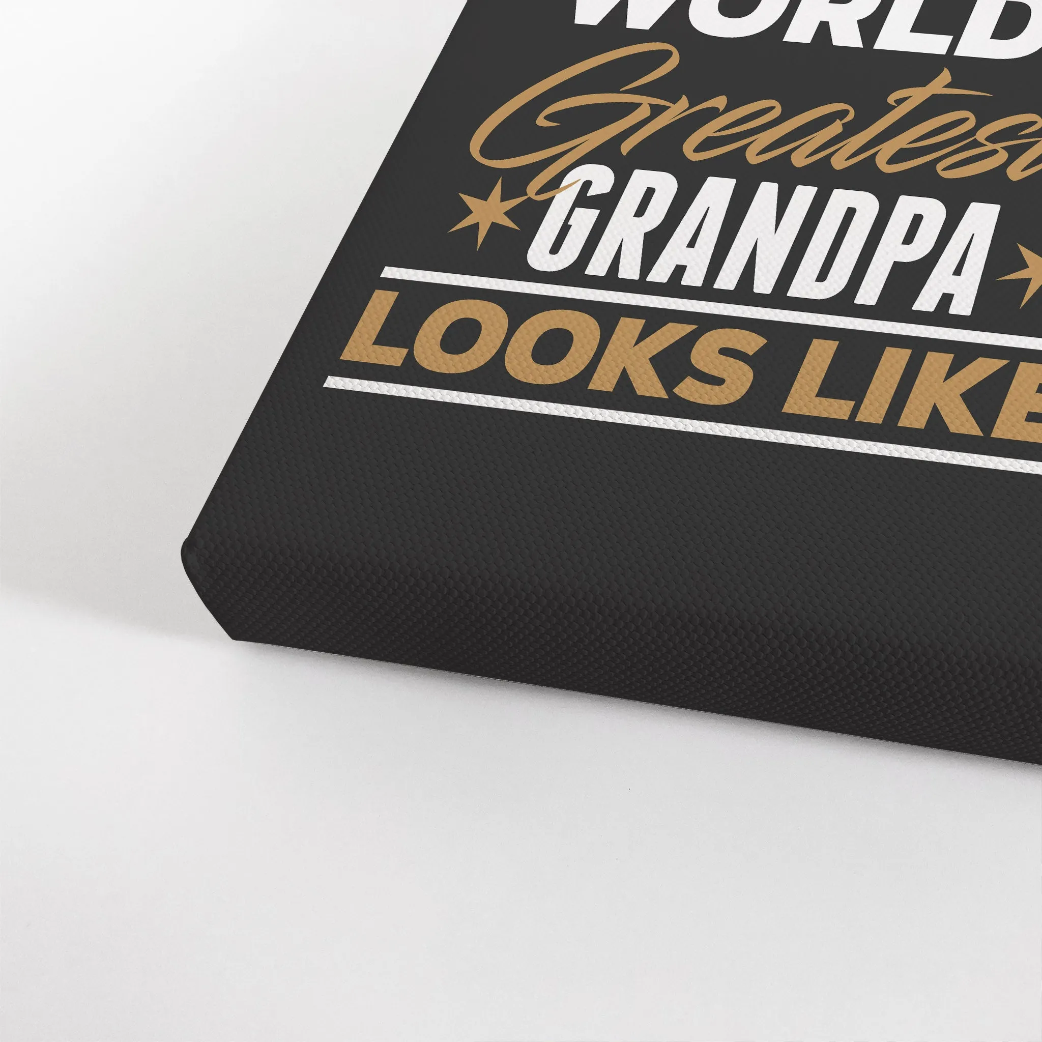 Personalized Father Gift Wall Art Custom Photo This is What the World's Greatest Grandpa Looks Like
