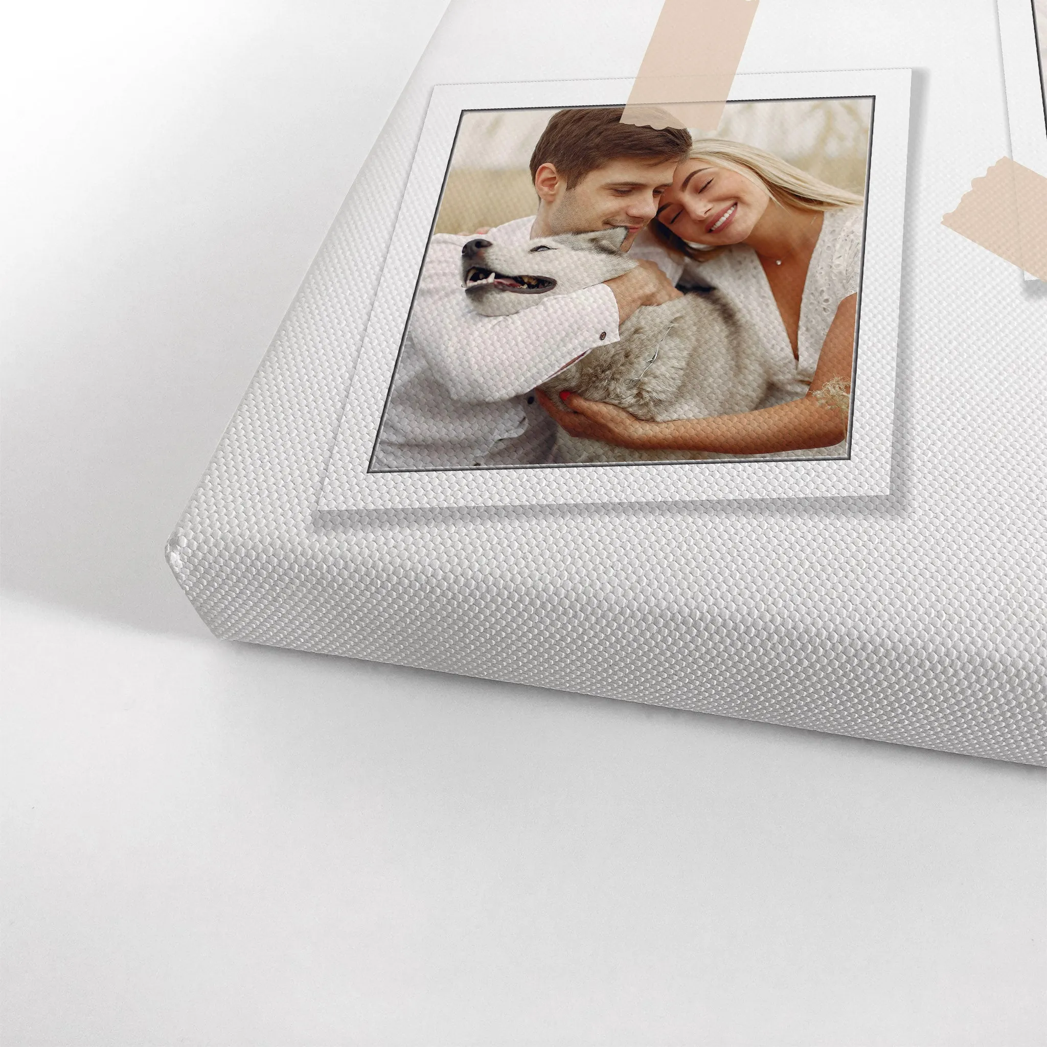 Personalized Gift Wall Art Custom Photo Collage with Polaroid Frames