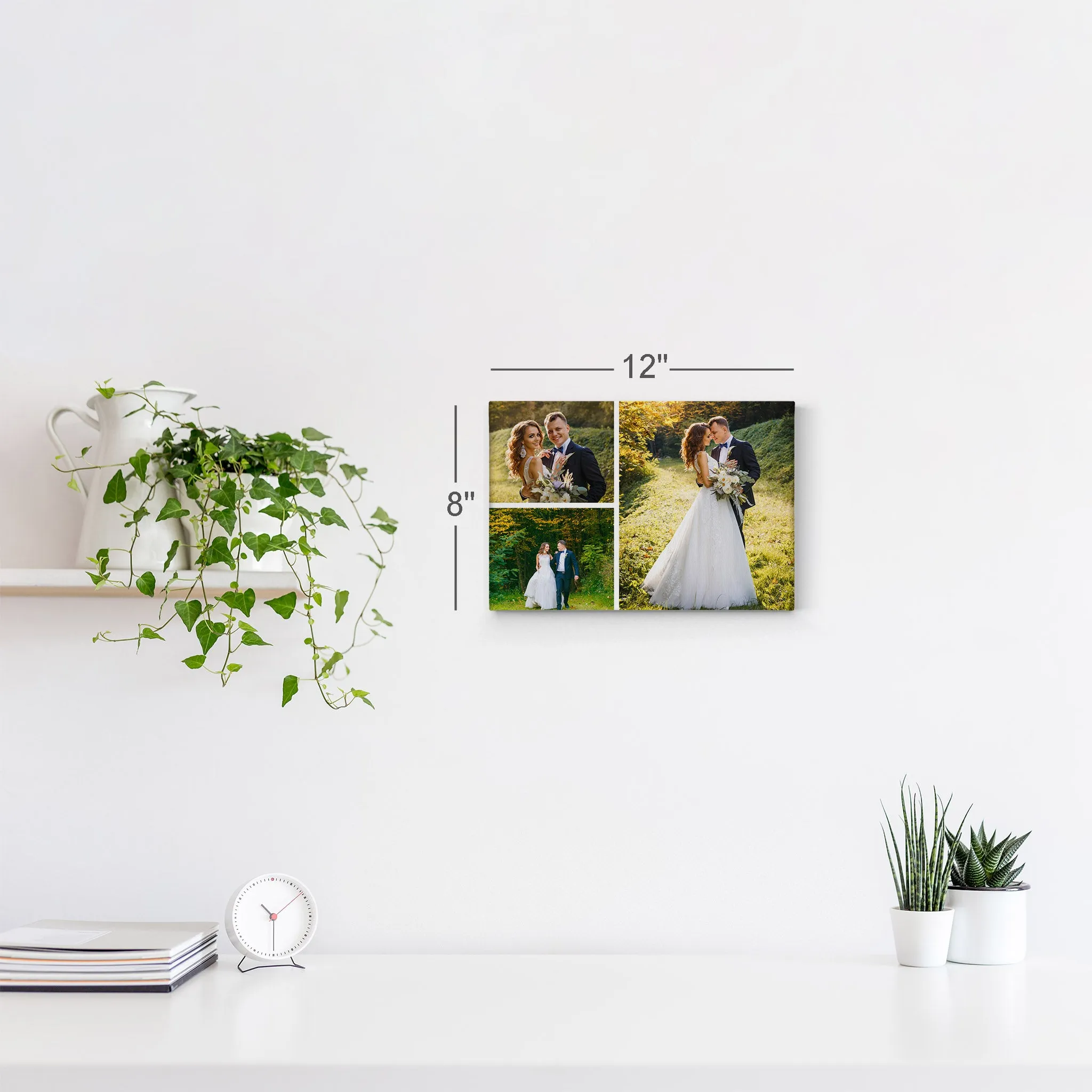 Personalized Gift Wall Art Custom Photo Collage