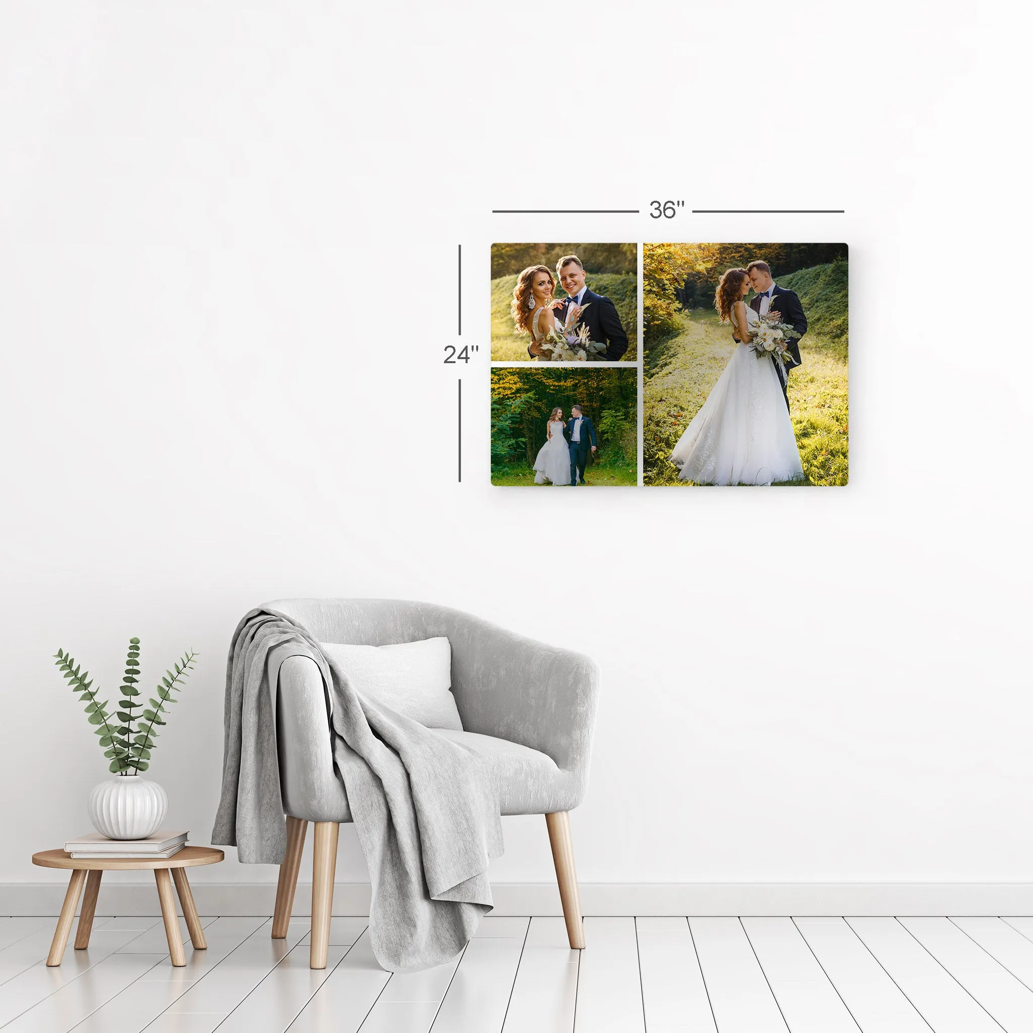 Personalized Gift Wall Art Custom Photo Collage