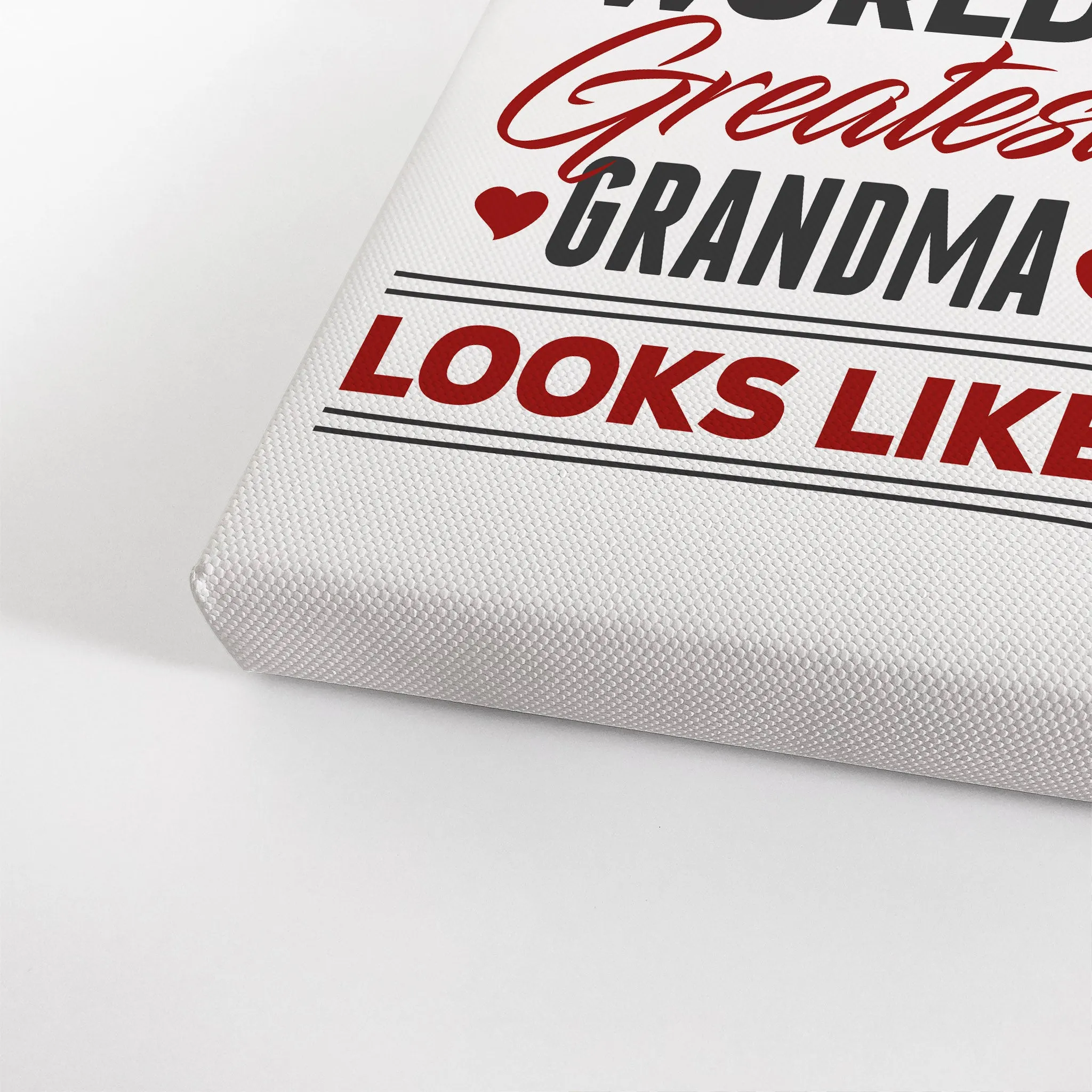 Personalized Mother Gift Wall Art Custom Photo This is What the World's Greatest Grandma Looks Like