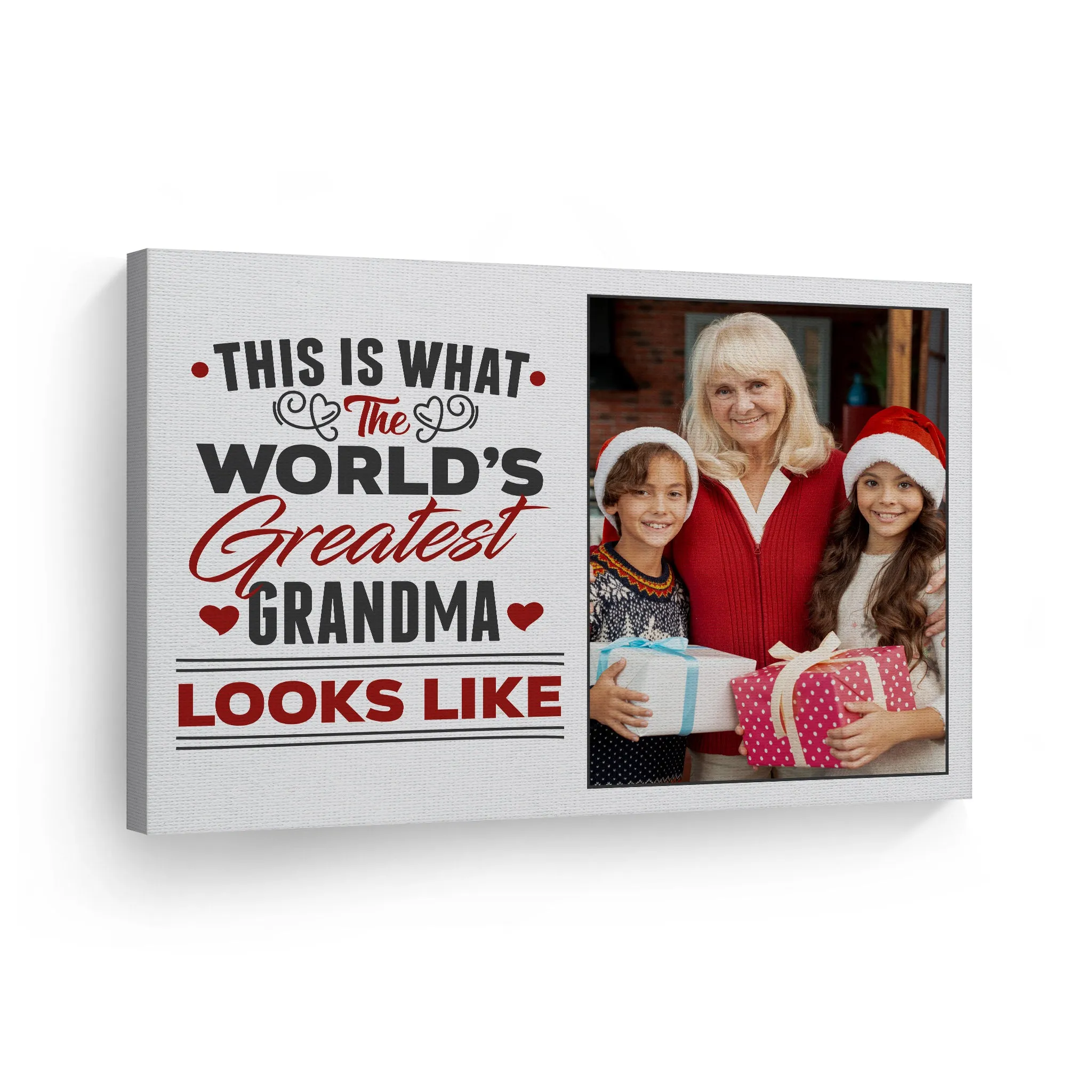 Personalized Mother Gift Wall Art Custom Photo This is What the World's Greatest Grandma Looks Like