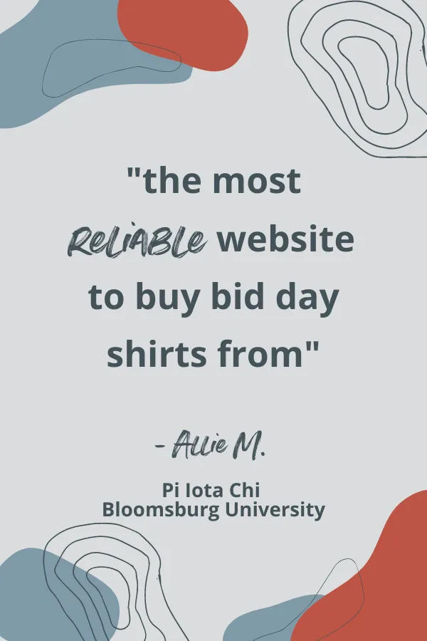 Pi Beta Phi Bid Day Stripe Long Sleeve Tee