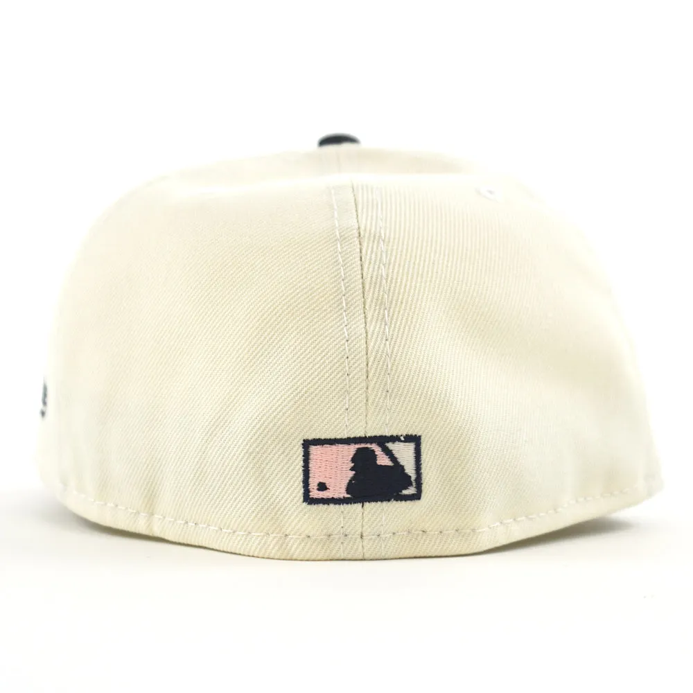 Pittsburgh Pirates 2006 All-Star Game 59Fifty New Era Fitted Hats (Chrome White Navy Pink Under Brim)