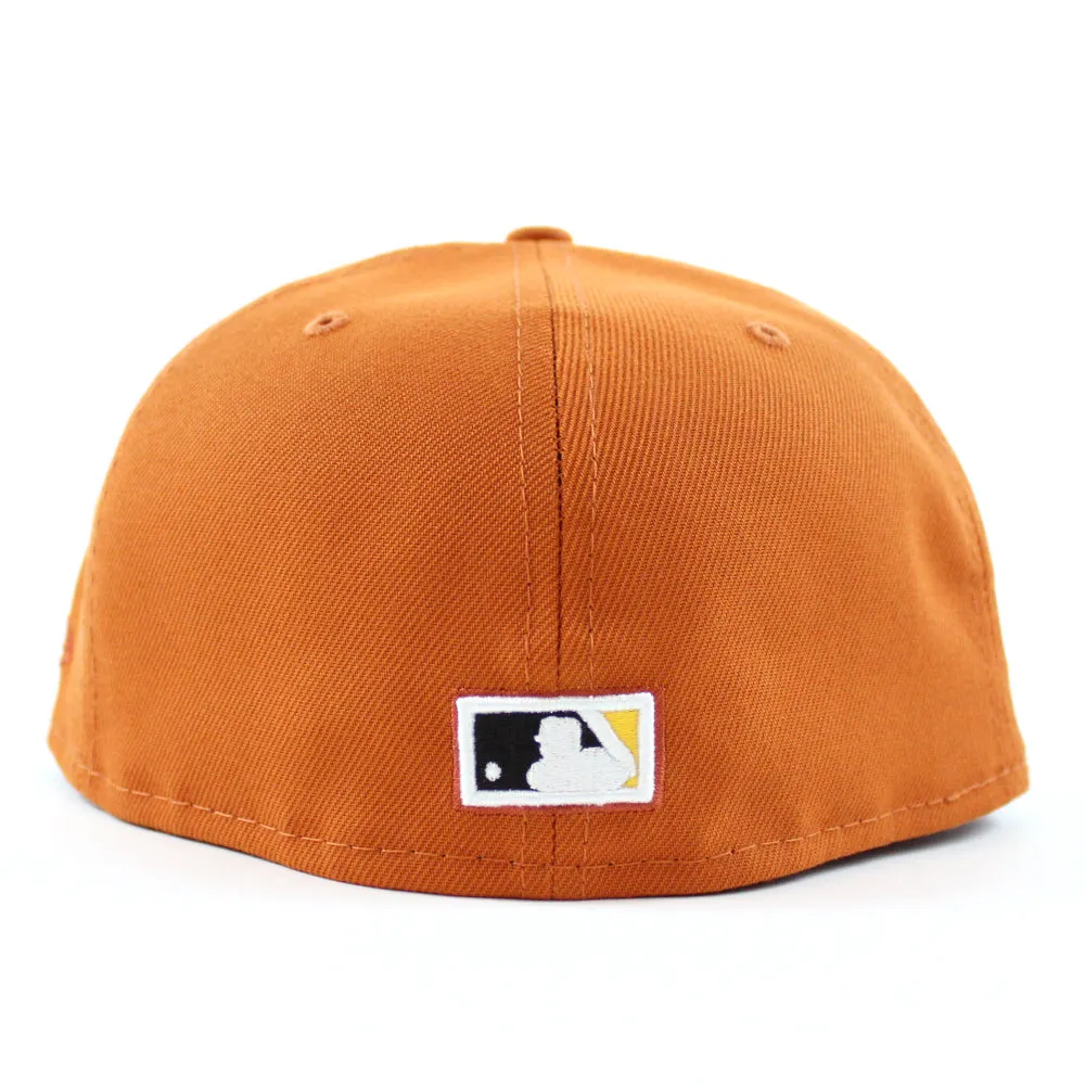 Pittsburgh Pirates 2006 All Star Game New Era 59Fifty Fitted Hat (GITD Orange Gray Under Brim)
