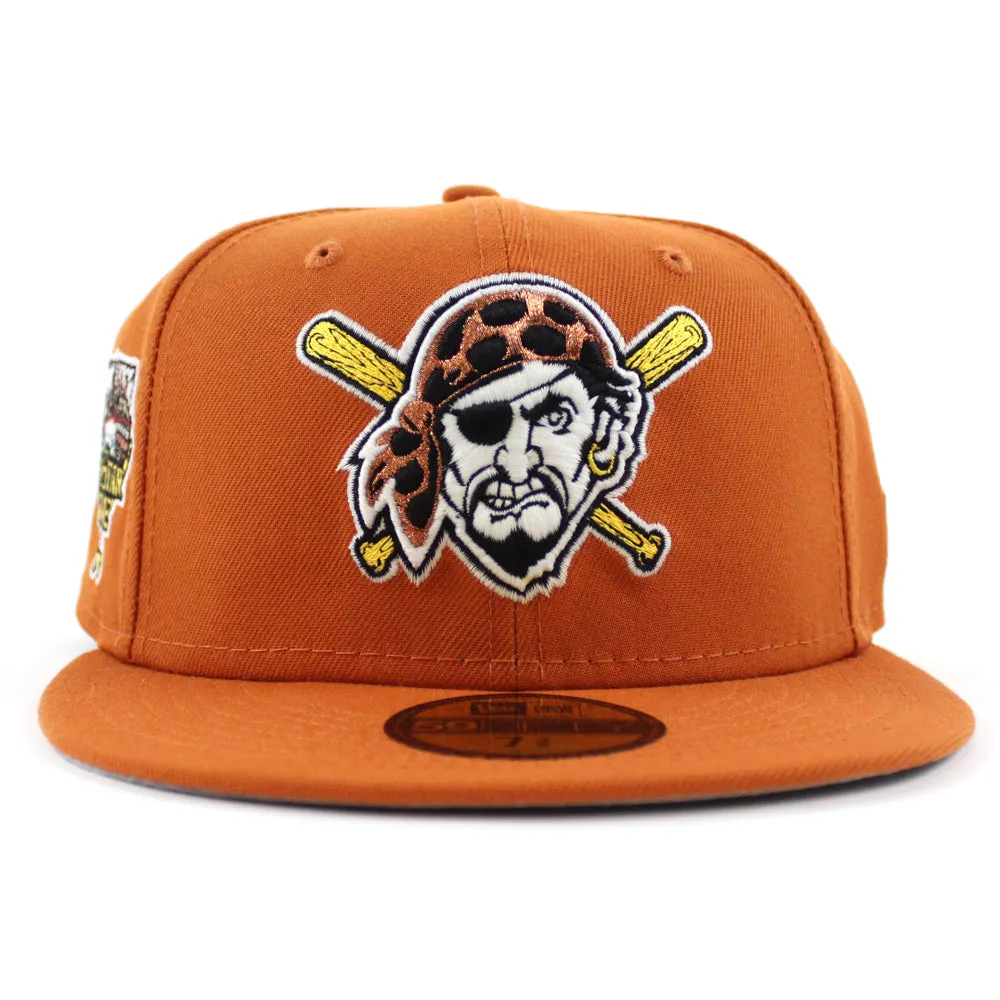 Pittsburgh Pirates 2006 All Star Game New Era 59Fifty Fitted Hat (GITD Orange Gray Under Brim)