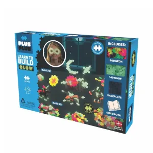 Plus Plus Learn to Build - Glow in the Dark