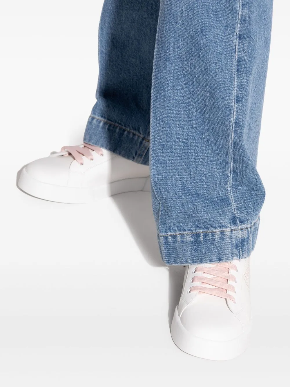 Portofino leather sneakers