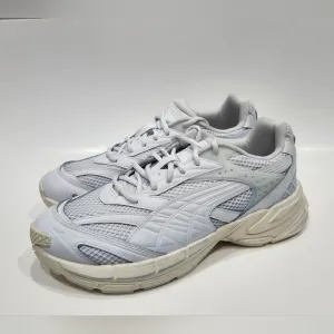 Puma Velophasis Overdye White Lace Up Men's Sneakers Size 11 US 391966-01 NEW