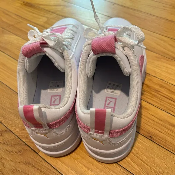 Puma Women's Sneakers - White and Pink