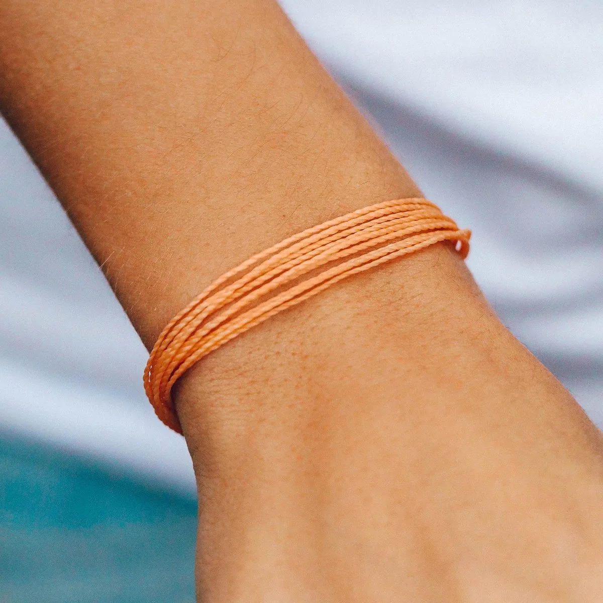 Pura Vida Bracelet ~ Peach