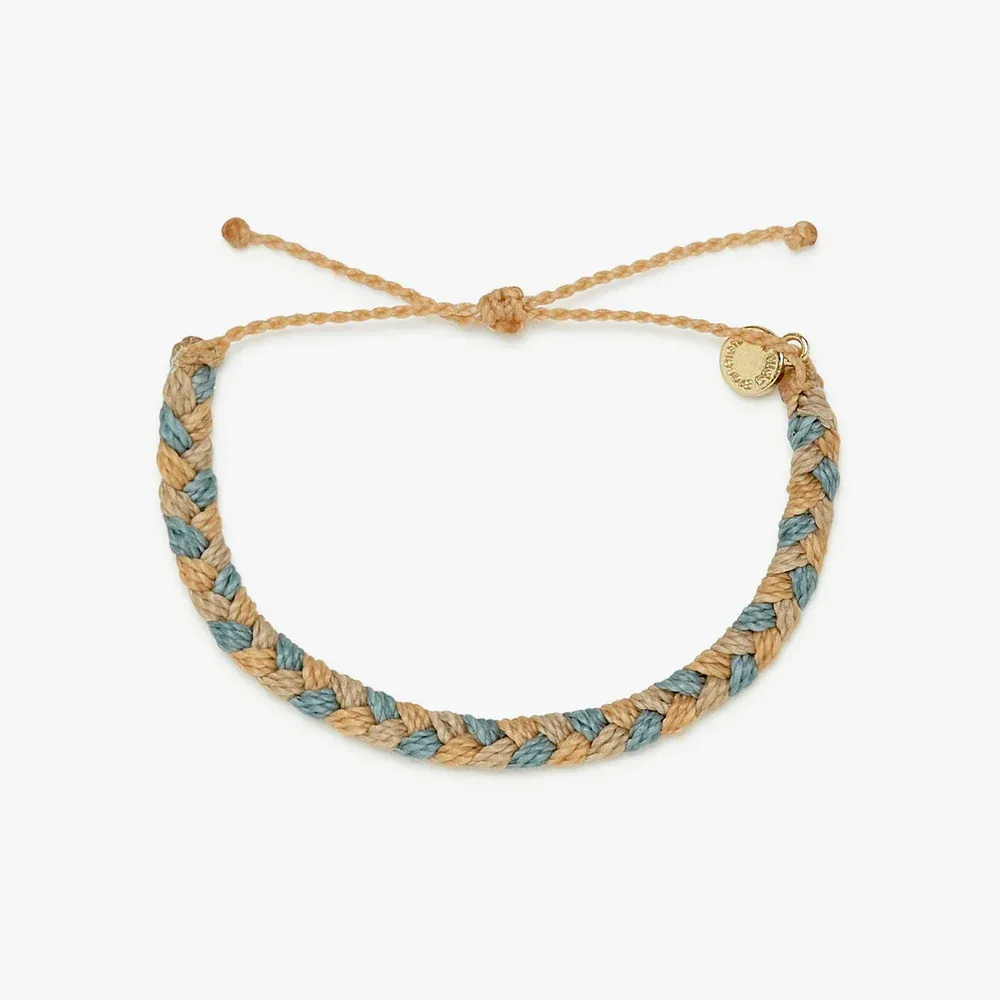 Pura Vida Multi Braided Bracelet ~ Gold Coast