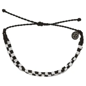 Pura Vida Woven Seed Beach Checkerboard Bracelet