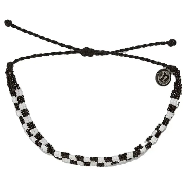 Pura Vida Woven Seed Beach Checkerboard Bracelet