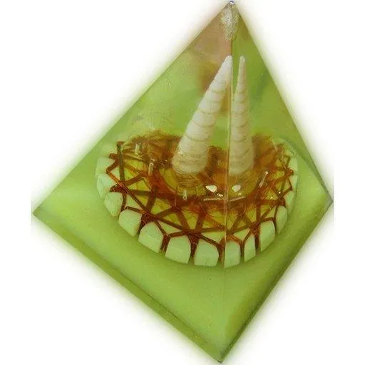 Pyramid with Quantum Generator of the Third Manipura Chakra