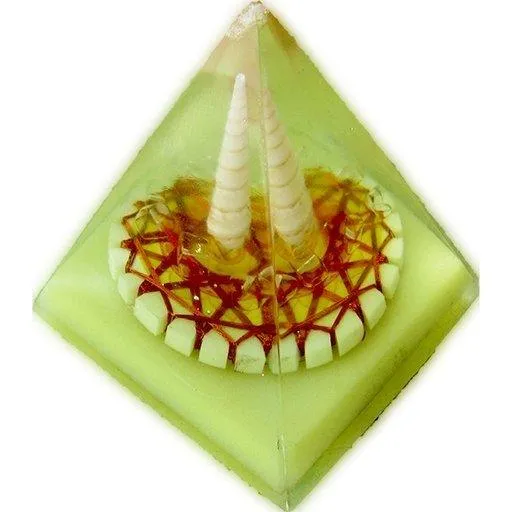 Pyramid with Quantum Generator of the Third Manipura Chakra