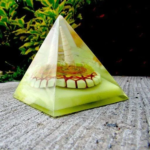 Pyramid with Quantum Generator of the Third Manipura Chakra