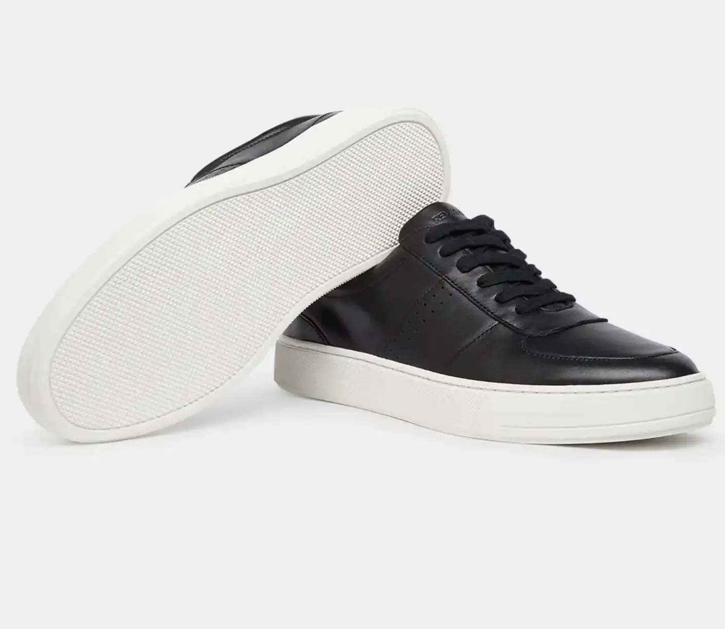 Remus Uomo Enrico Leather Sneaker Shoes Black