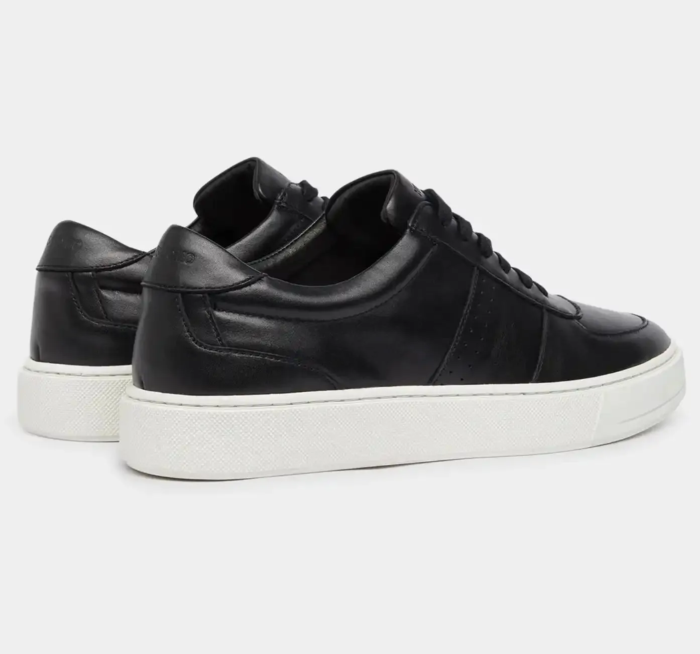 Remus Uomo Enrico Leather Sneaker Shoes Black