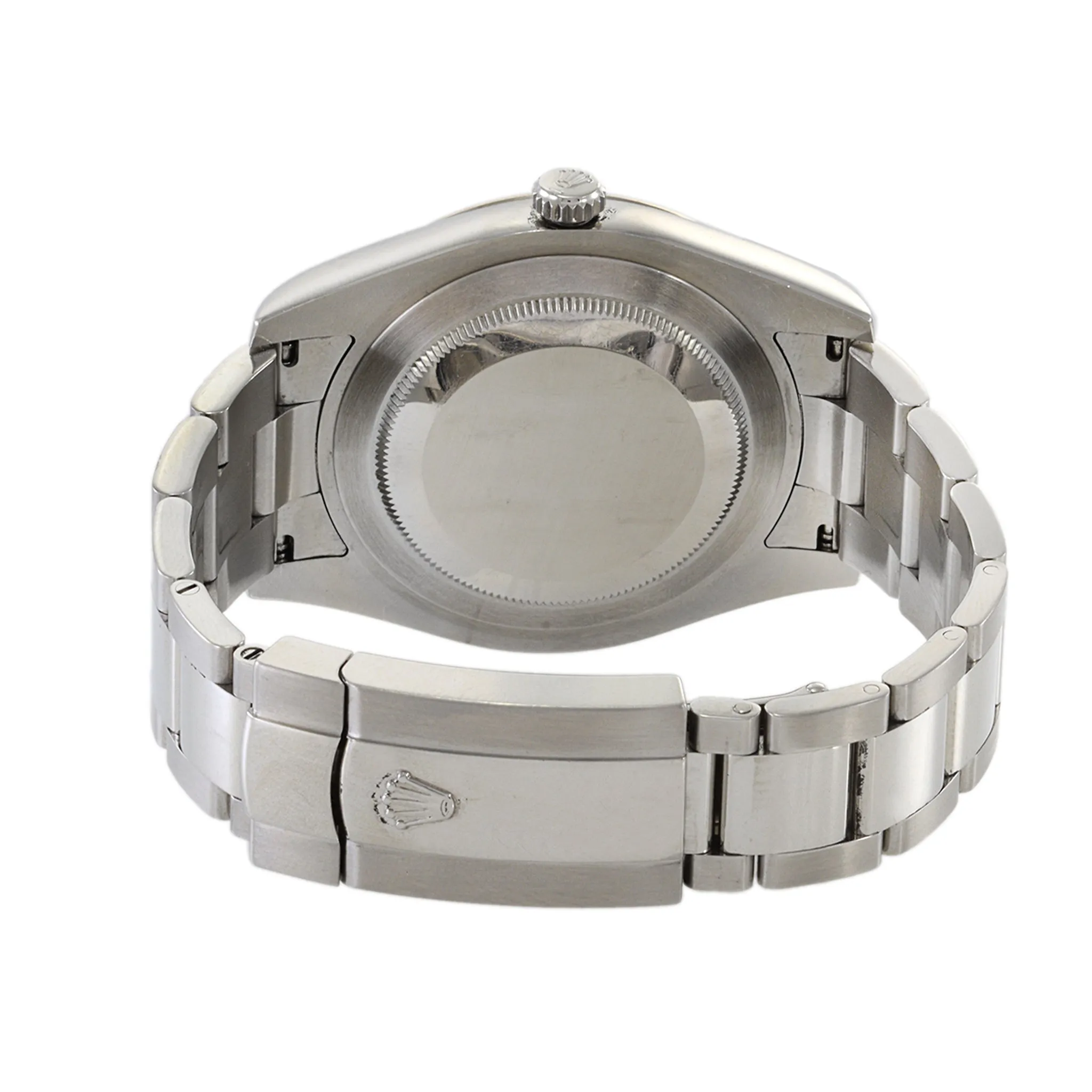 Rolex 41mm Datejust Reference 116334 Stainless Steel and White Gold