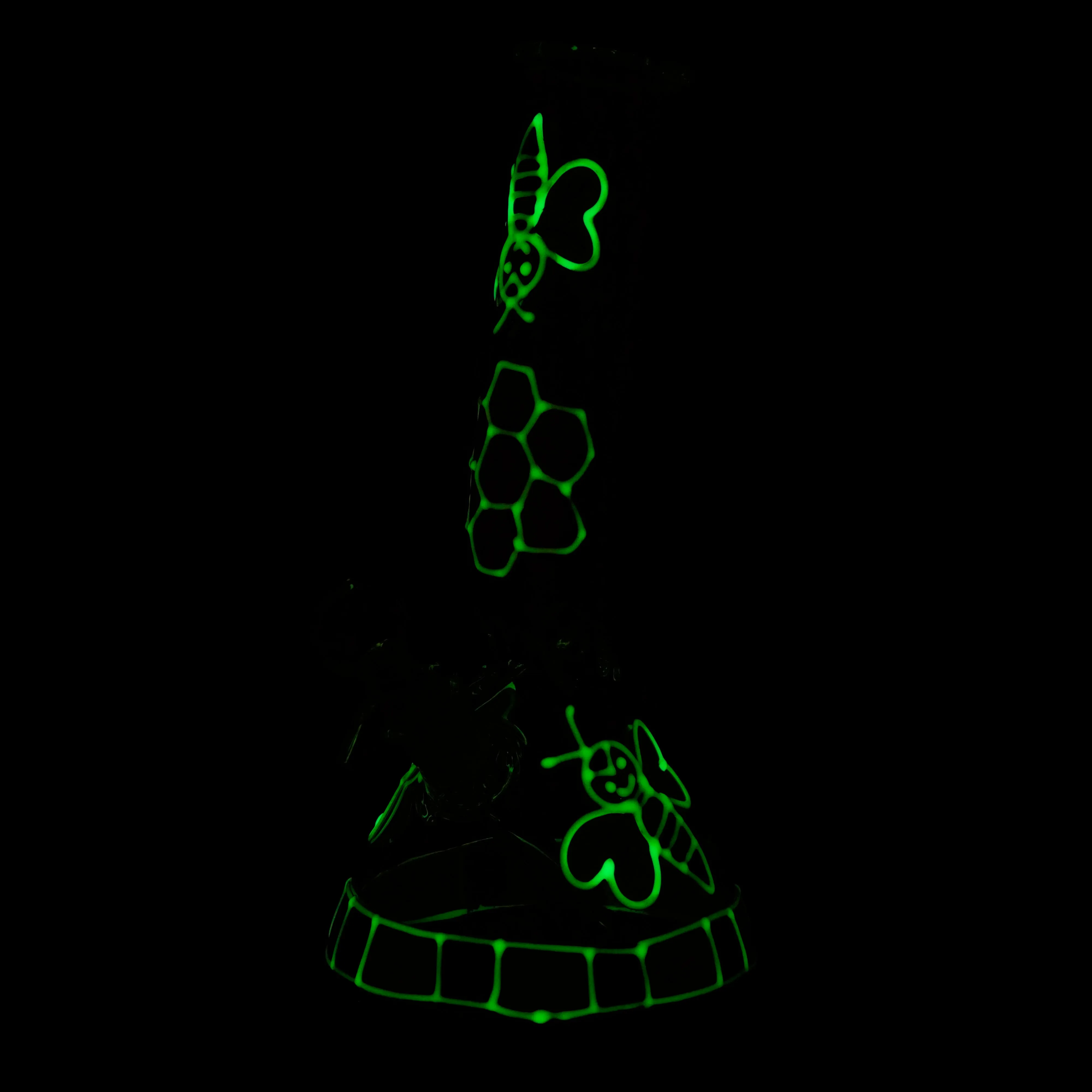 Rollin Budz Glowing Bee Water Pipe