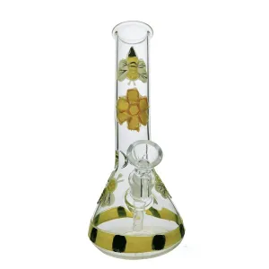 Rollin Budz Glowing Bee Water Pipe