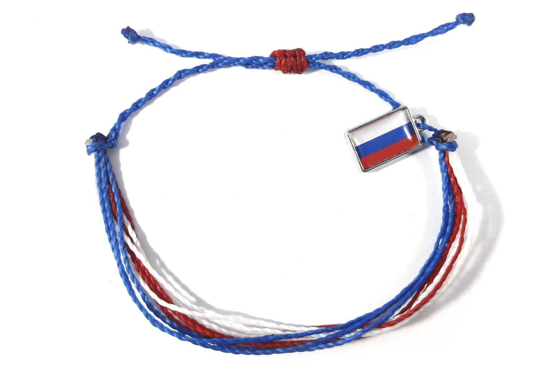 Russian Friendship Bracelet Russia Flag Style