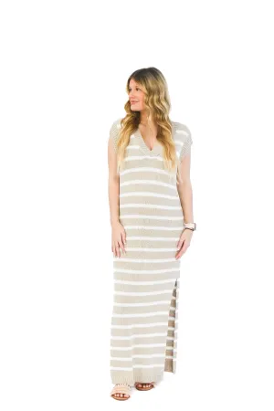 Seashells & Sunsets Dress (Tan)
