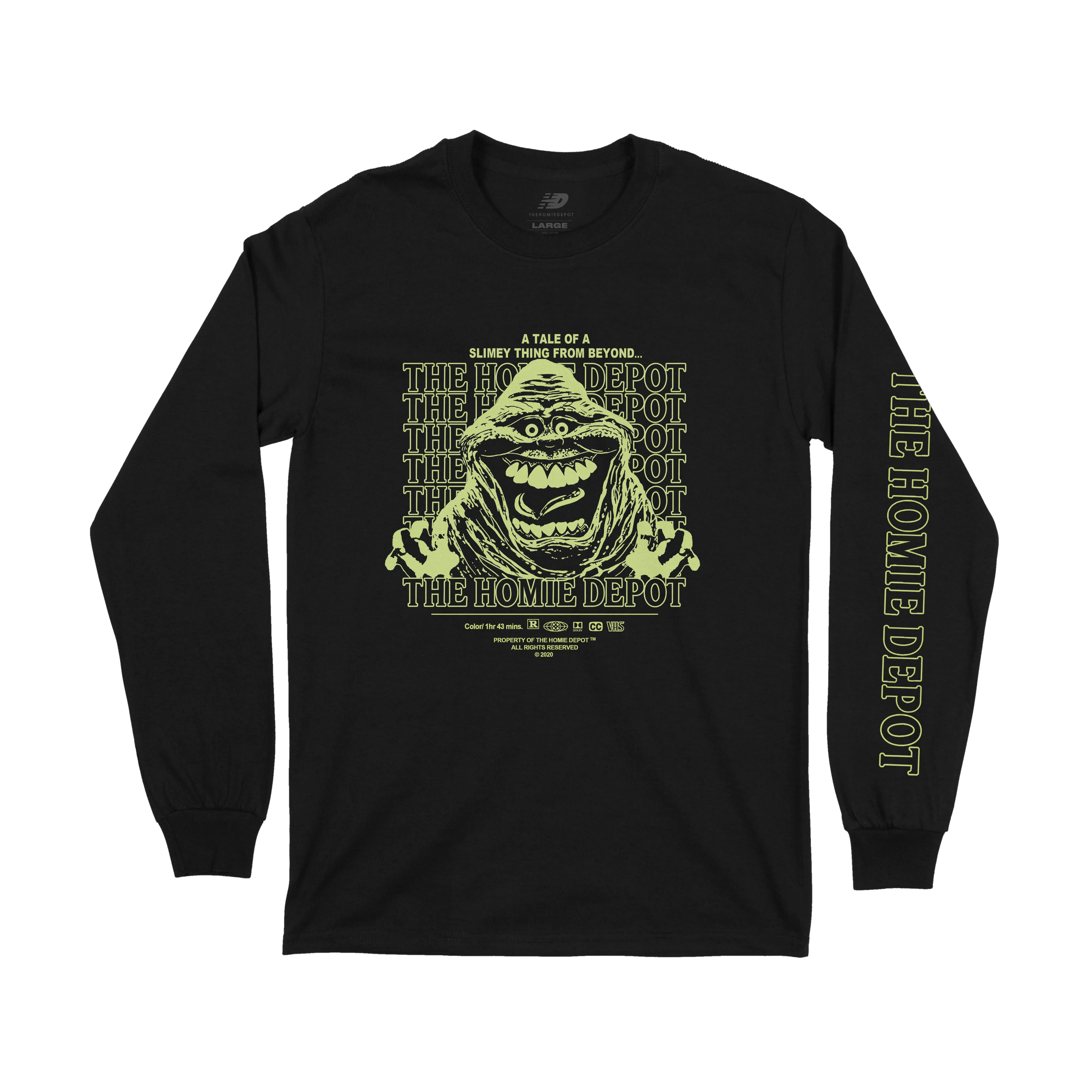 SLIME TIME GLOW IN THE DARK LONG SLEEVE (YOUTH)