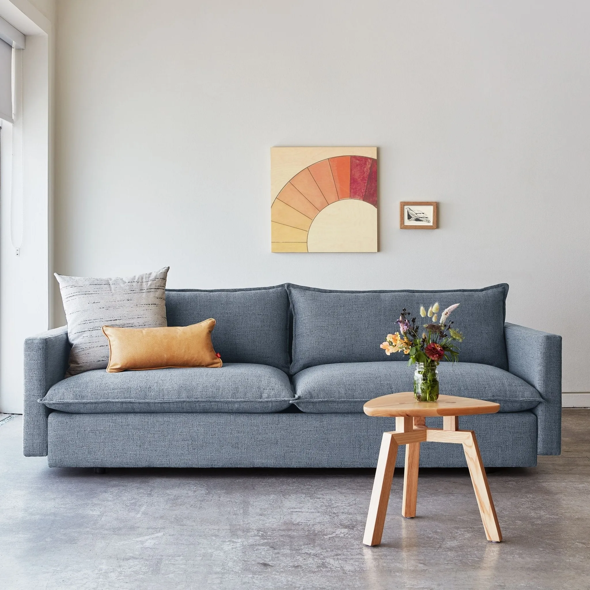 Solana Triangular End Table