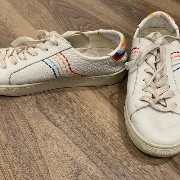 Soludos Retro Stripe Sneaker