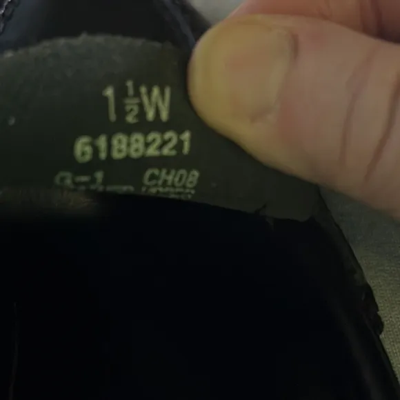Sperry Leather black Topsider big kids pennyloafer