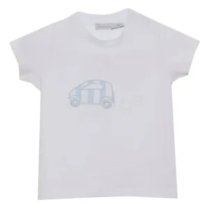 SS20 Patachou Boys Blue & White Stripe Short Set