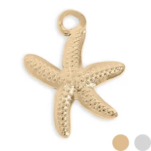 Starfish Charm: Gold