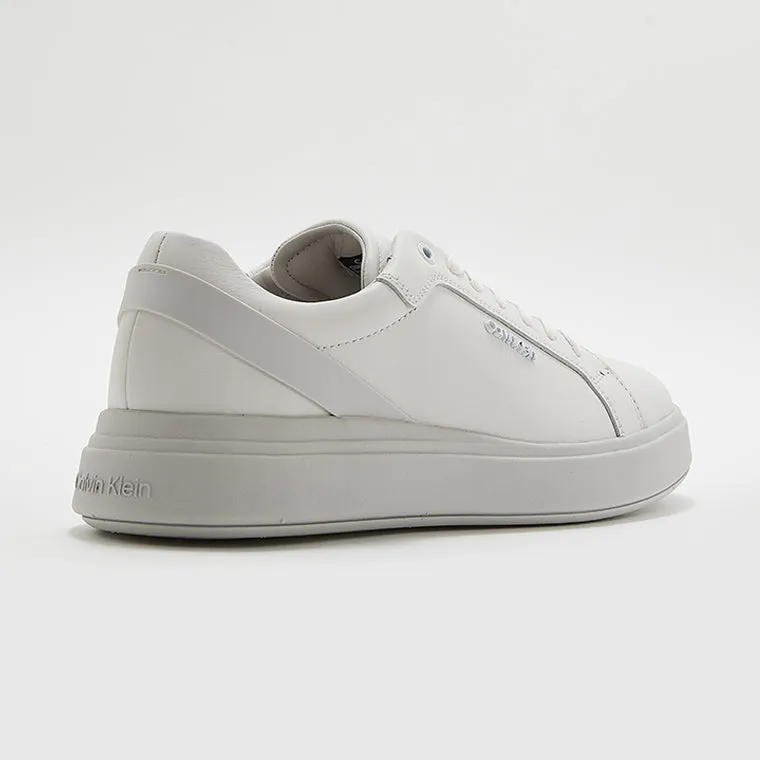 Stripe back Lace Up Sneaker - White Multi