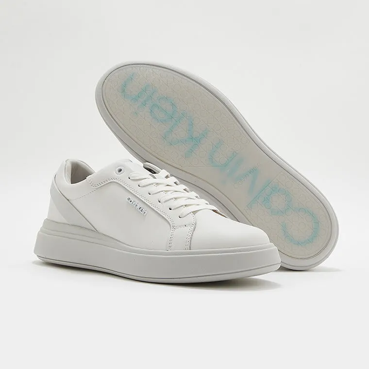 Stripe back Lace Up Sneaker - White Multi