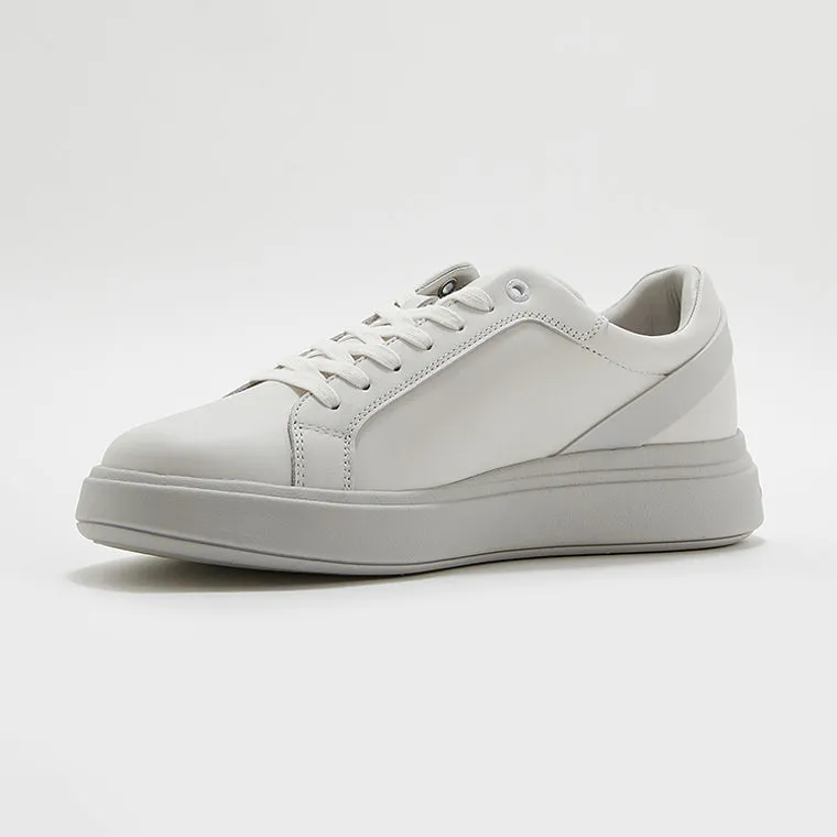 Stripe back Lace Up Sneaker - White Multi