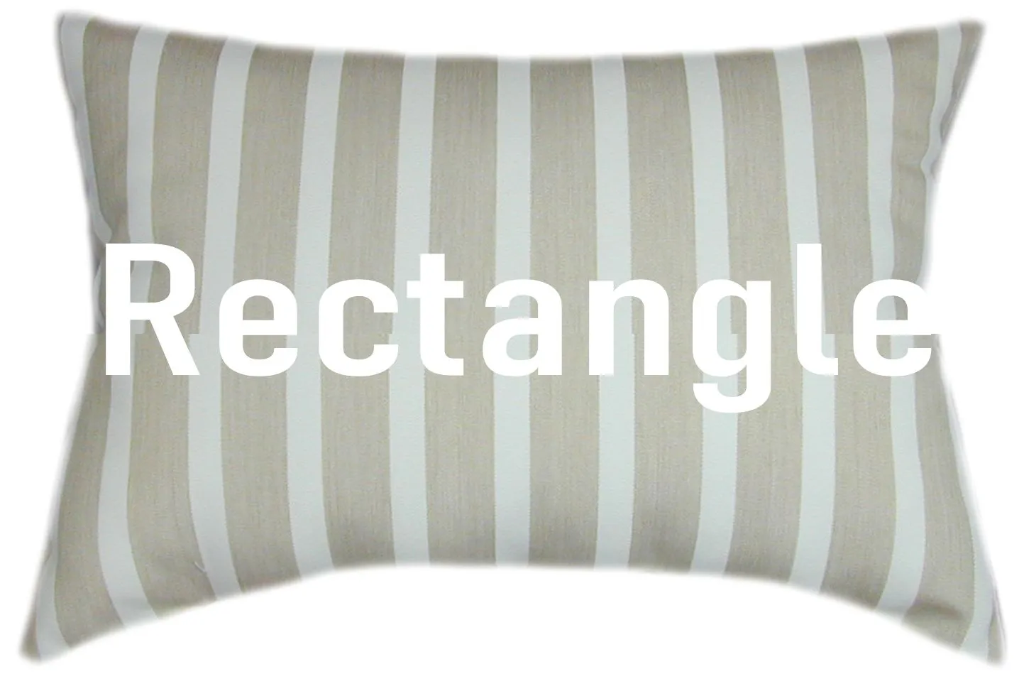 Sunbrella® Shore Linen Indoor/Outdoor Striped Pillow