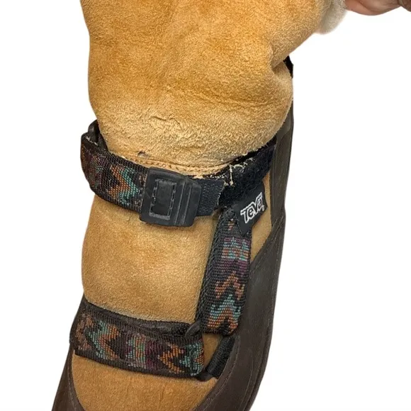 Teva the sport real sheepskin sandalboot