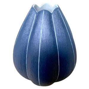 Thai Vase, Tulip Blue