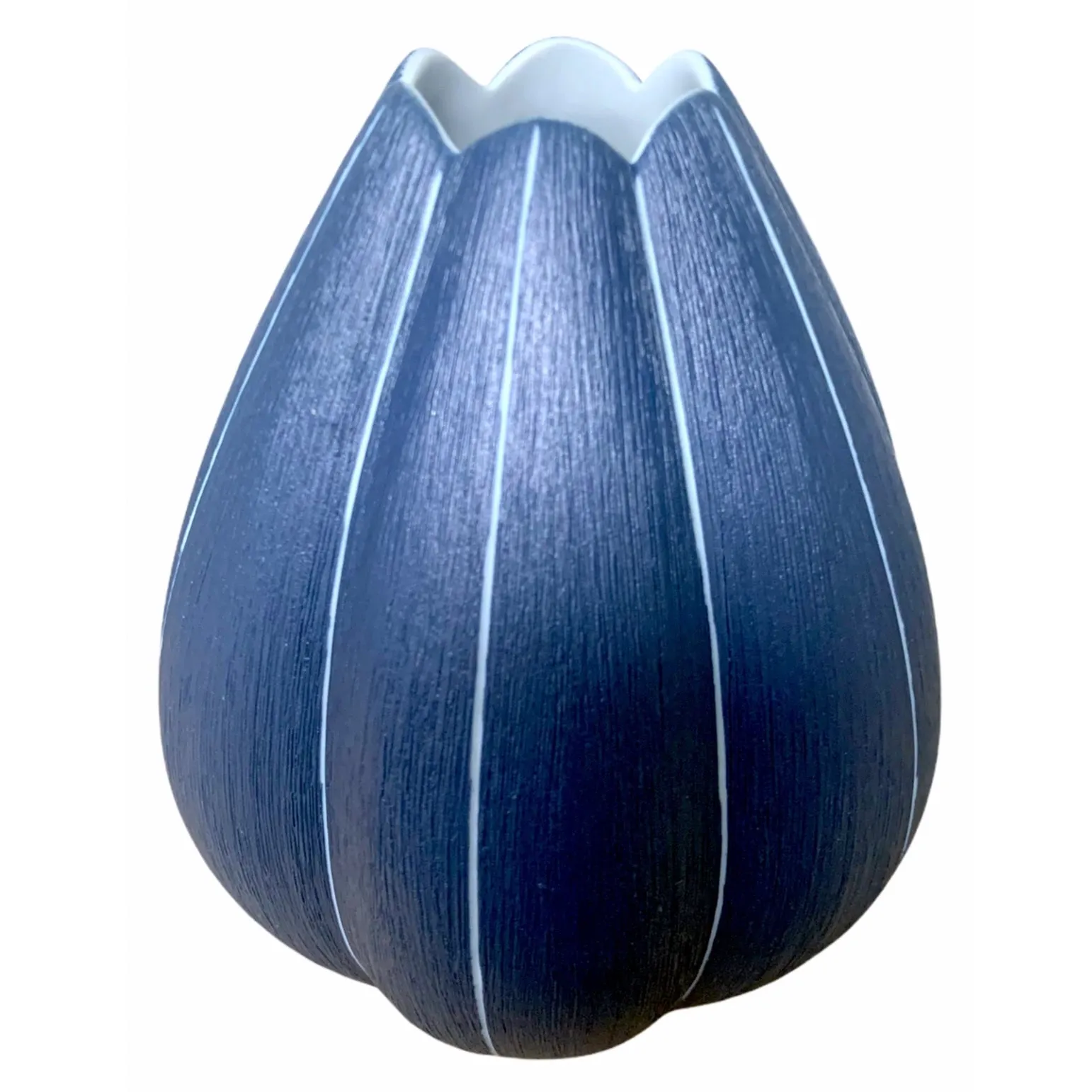 Thai Vase, Tulip Blue