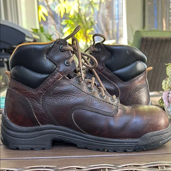 Timberland PRO Men's Brown Work Boots 9.5 Men’s